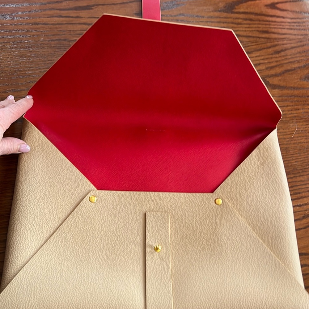 Faux Leather Document/tablet carry case